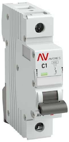 Выключатель автоматический EKF Averes AV-6 1п 1А C 6кА картинка